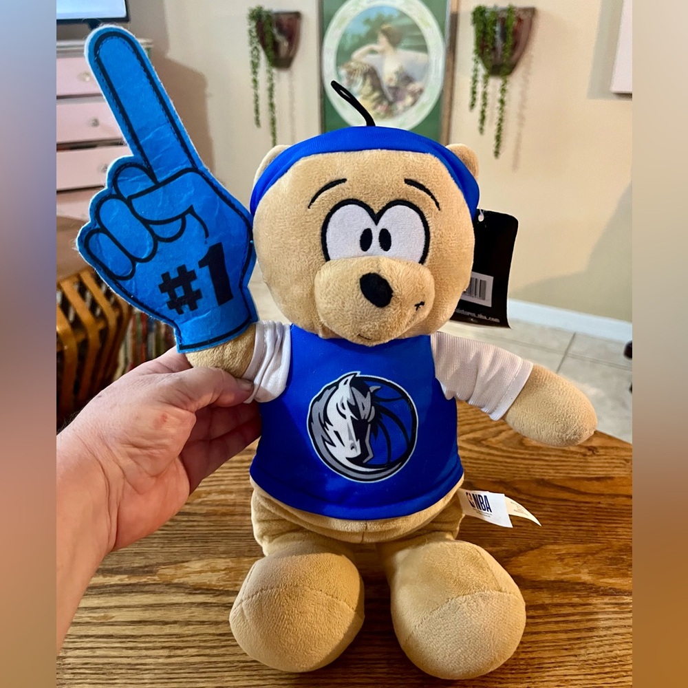 16” Dallas Mavericks Plush Bear - NBA Official Merchandise